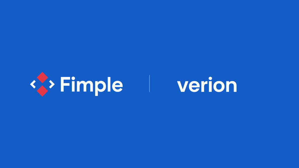 Fimple and Verion Teknoloji Partnership